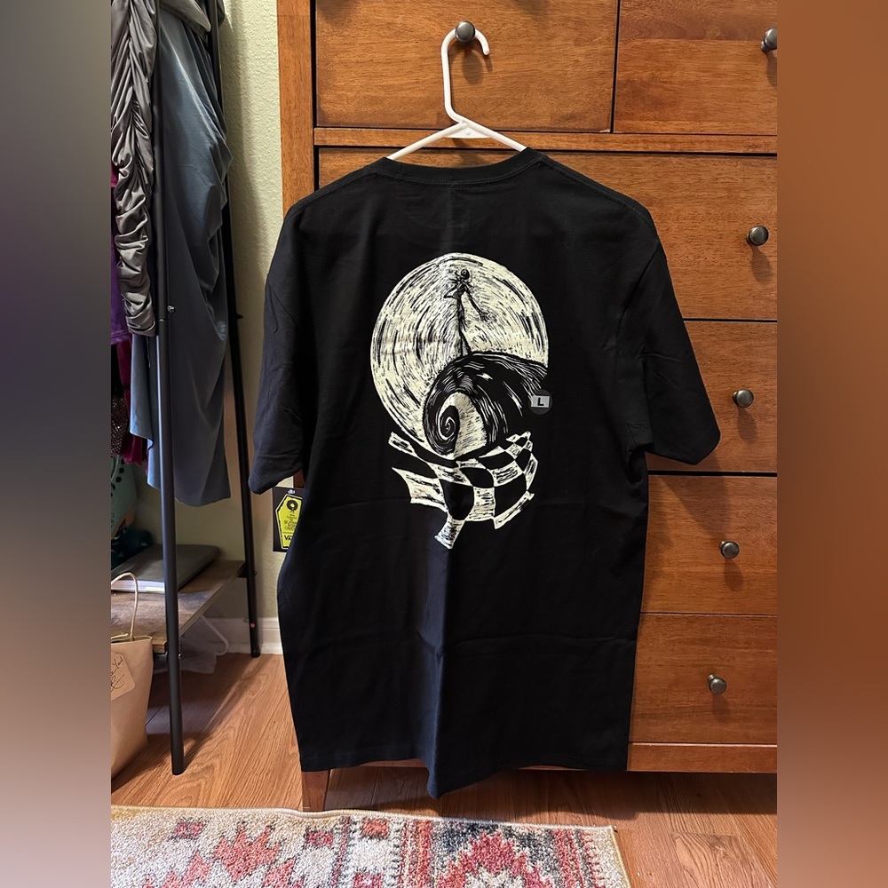 Vans The Nightmare Before Christmas “Jack” Glow-in-the-Dark Shirt (Large)
